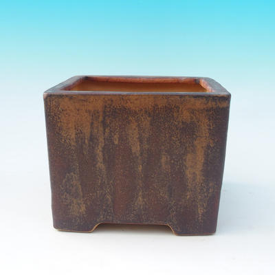 Ceramic bowl bonsai CEJ 12, dark brown - 2