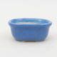 Mini bonsai bowl 6,5 x 5 x 2,5 cm, color blue - 2/3