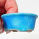Mini bonsai bowl 4,5 x 4 x 2 cm, color blue - 2/3