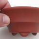 Bonsai bowl 10.5 x 10.5 x 4.5 cm, brick color - 2/3