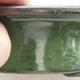 Ceramic bonsai bowl 22 x 17 x 7 cm, color green - 2/3