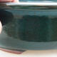 Ceramic bonsai bowl 22 x 17.5 x 8 cm, color green - 2/3