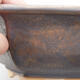 Ceramic bonsai bowl 17.5 x 20 x 8 cm, metal color - 2/3