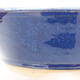 Ceramic bonsai bowl 15 x 15 x 5 cm, color blue - 2/3