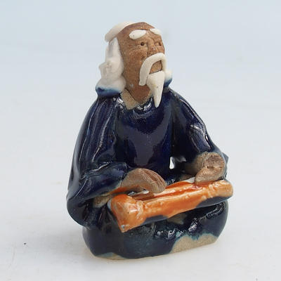 Ceramic figurine - the sage with conge - 2