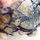 Ceramic Shell 8 x 7 x 6 cm, gray-violet color - 2/3