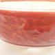 Ceramic bonsai bowl 13 x 13 x 5 cm, brick color - 2/3