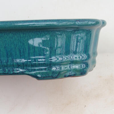 Bonsai bowl 27 x 21 x 6.5 cm, color green - 2