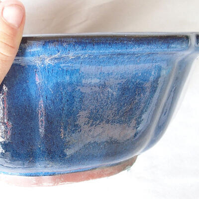 Bonsai bowl 36 x 36 x 13 cm, color blue - 2