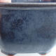 Ceramic bonsai bowl 9 x 9 x 5.5 cm, metal color - 2/3