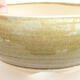Ceramic bonsai bowl 10.5 x 10.5 x 5 cm, color green - 2/3