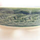 Ceramic bonsai bowl 11 x 11 x 3.5 cm, color green - 2/3