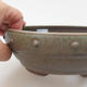 Ceramic bonsai bowl - 16,5 x 16,5 x 5,5 cm, color green - 2/3