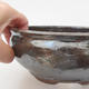 Ceramic bonsai bowl - 16 x 16 x 7 cm, color green - 2/3