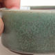 Ceramic bonsai bowl 8.5 x 8.5 x 4 cm, color green - 2/3