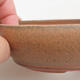 Ceramic bonsai bowl 12 x 12 x 3 cm, red color - 2/3
