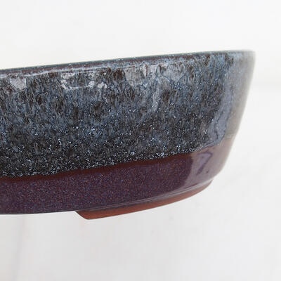 Bonsai bowl 20.5 x 17 x 6 cm, color burgundy - 2