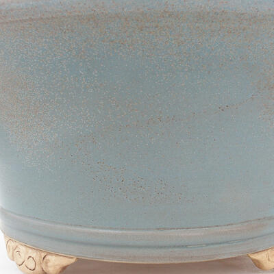 Ceramic bonsai bowl 32 x 32 x 14 cm, color blue - 2