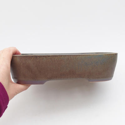 Ceramic bonsai bowl - fired in a gas oven 1240 ° C - 2