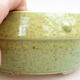Ceramic bonsai bowl 17 x 17 x 7.5 cm, color green - 2/3