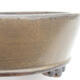 Ceramic bonsai bowl 15 x 15 x 5 cm, color brown - 2/3