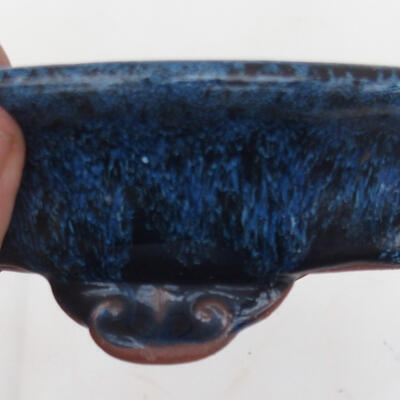 Bonsai bowl 18.5 x 15 x 5 cm, color blue - 2
