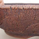 Ceramic bonsai bowl 17 x 17 x 5 cm, color cracked - 2/4
