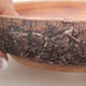 Ceramic bonsai bowl 14.5 x 14.5 x 3.5 cm, color cracked - 2/4