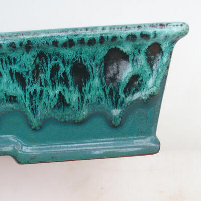 Bonsai bowl 31 x 22 x 8 cm, color green - 2