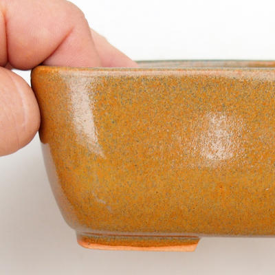 Ceramic bonsai bowl 2nd quality - 16 x 10 x 5,5 cm, brown color - 2