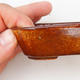 Ceramic bonsai bowl 2nd quality - 12 x 9 x 3 cm, brown color - 2/4