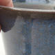 Ceramic bonsai bowl 10 x 10 x 8.5 cm, color blue - 2/3