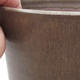 Ceramic bonsai bowl 13 x 13 x 16.5 cm, brown color - 2/3