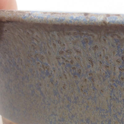 Ceramic bonsai bowl 26.5 x 21.5 x 6 cm, color blue - 2