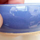 Ceramic bonsai bowl 7.5 x 7.5 x 4.5 cm, color blue - 2/3