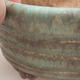 Ceramic bonsai bowl 10.5 x 9 x 4.5 cm, color green - 2/3