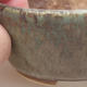 Ceramic bonsai bowl 7.5 x 6.5 x 3.5 cm, color green - 2/3