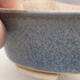 Ceramic bonsai bowl 14 x 12 x 3.5 cm, color blue - 2/3