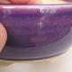 Ceramic bonsai bowl 12.5 x 12.5 x 5.5 cm, color purple - 2/3