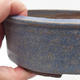 Ceramic bonsai bowl 16 x 16 x 5,5 cm, color blue - 2/4