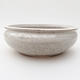 Ceramic bonsai bowl 15 x 15 x 5,5 cm, color white - 2/4