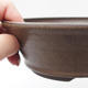 Ceramic bonsai bowl 17,5 x 17,5 x 5 cm, color gray - 2/4