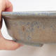 Ceramic bonsai bowl 29 x 25 x 6 cm, color blue - 2/3
