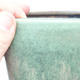 Ceramic bonsai bowl 14 x 14 x 15.5 cm, color brown-green - 2/3