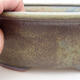 Ceramic bonsai bowl 22 x 18 x 8 cm, color brown - 2/3