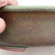 Ceramic bonsai bowl 25 x 20 x 8.5 cm, brown color - 2/3