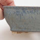 Ceramic bonsai bowl 15 x 12 x 5 cm, color blue - 2/3