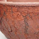 Ceramic bonsai bowl 15 x 15 x 7 cm, gray color - 2/4
