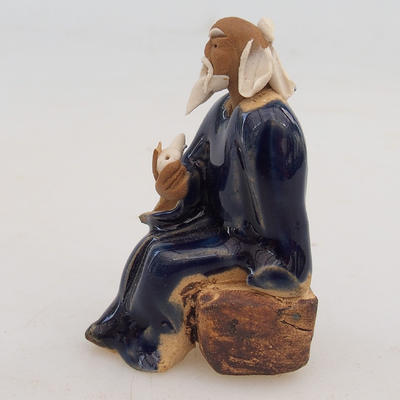 Ceramic figurine - sage with fajfkou - 2