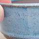 Ceramic bonsai bowl 9 x 9 x 3.5 cm, color blue - 2/4